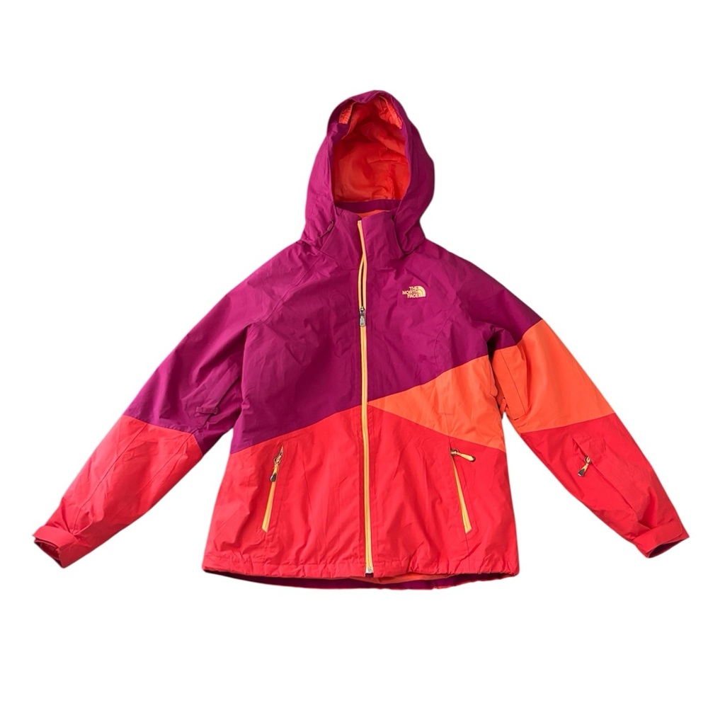 The North Face Gala Triclimate 3-in-1 jacket Bright Purple Orange and Pink Large